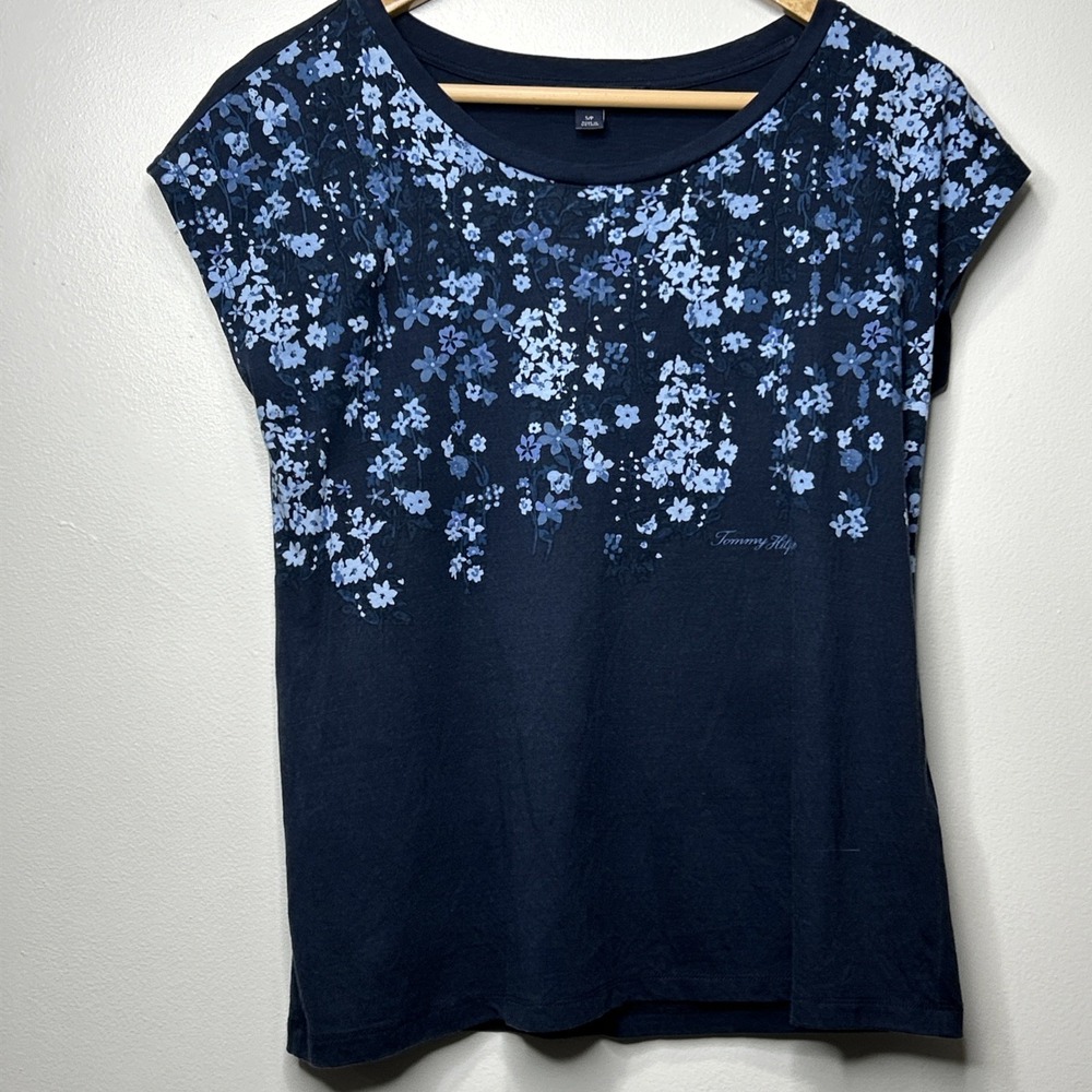 TOMMY HILFIGER Women's T Shirt SIZE LS Short Sleeve